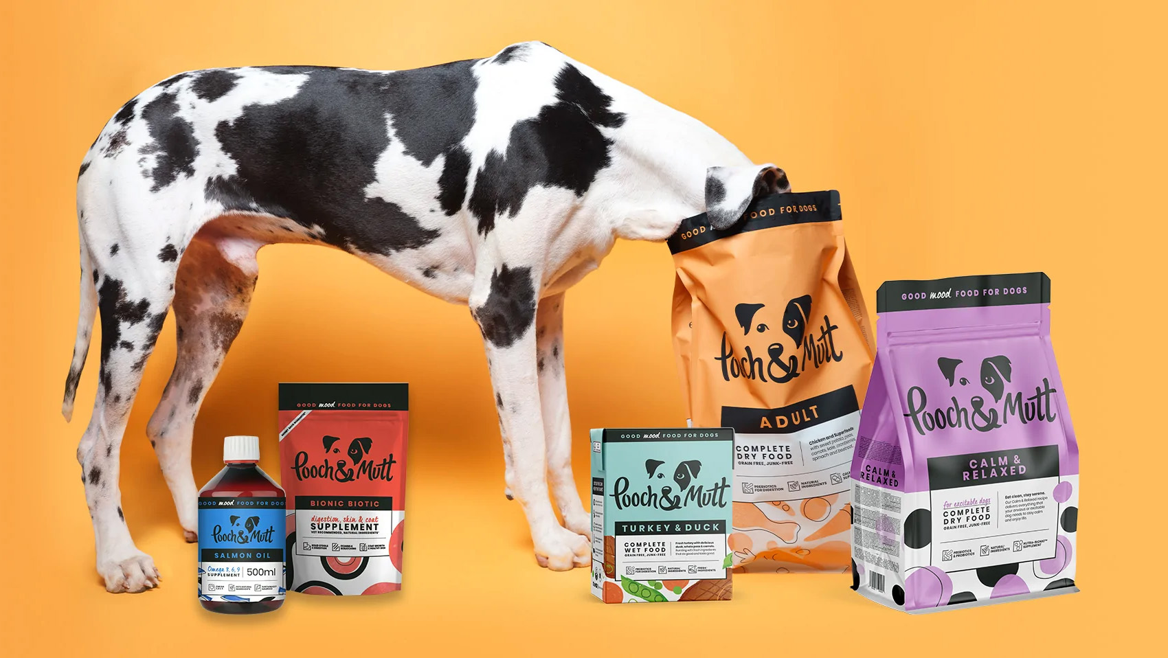 Healthy treats and supplements for pets from Pooch & Mutt